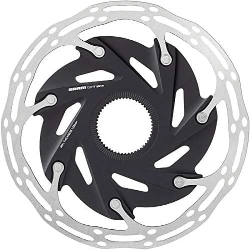ROTOR CNTRLN XR 2P CL 140MM BLK ROUNDED