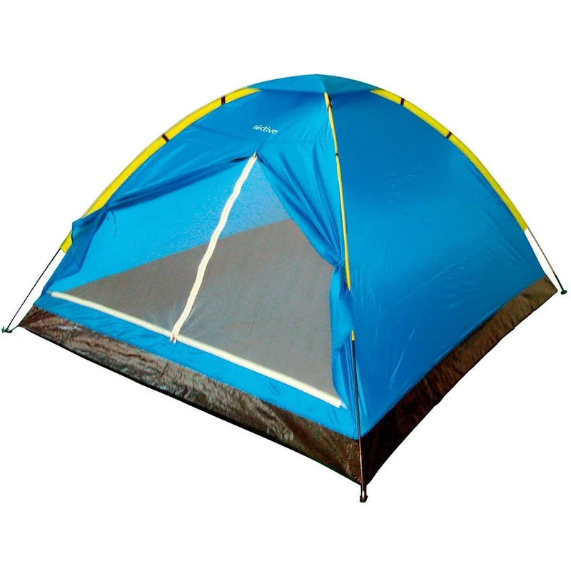 AKTIVE 52551 – Dome Tent for 4 People AKTIVE Camping 210 x 240 x 130 cm