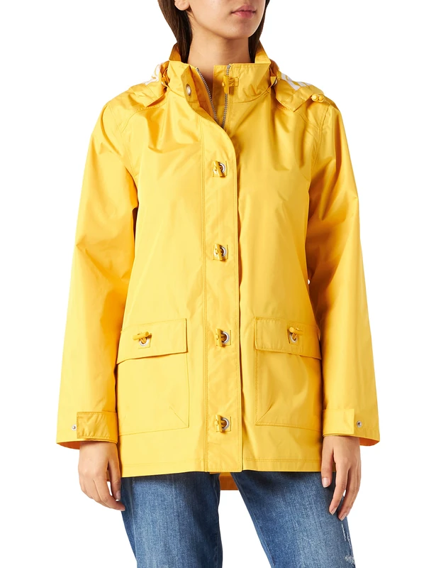 Armor Lux Women's 5684 Jacket Not Applicable, Yellow (Jaune 007), X-Small (Manufacturer size: 40)