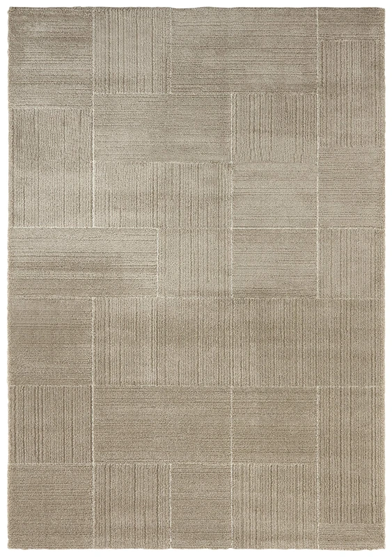 Elle Decor Castres Short Pile Rug, Beige Cream, 160x230 cm