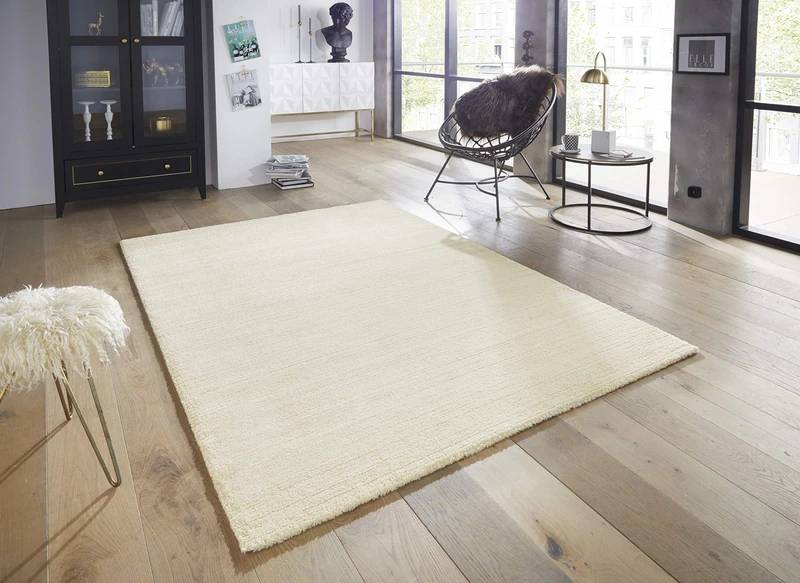 Elle Decor Loos Short Pile Rug 120 x 170 cm Cream