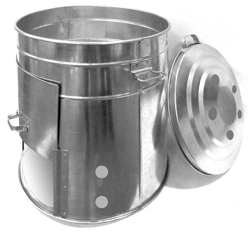 Galvanised Sheet Composter – 120 L