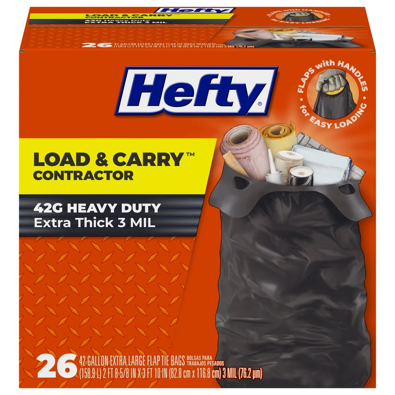 Hefty Load and Carry Contractor Heavy Duty
