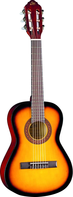 Eko GUITARS - CS-2 SUNBURST Classical Guitar Studio Series, 1/2 scale, Sunburst Color - Image 1