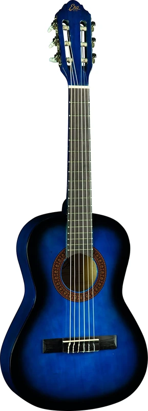Eko GUITARS - CS-2 BLUE BURST Studio Series Classic Guitar, 1/2 scale, Blue Burst