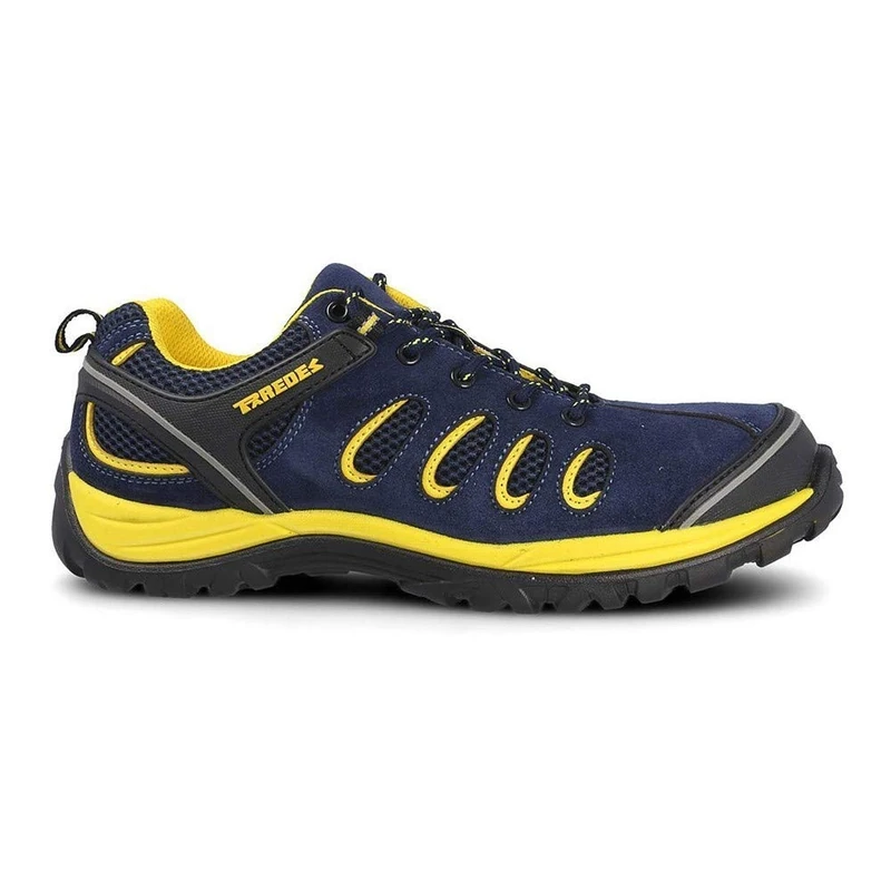 Walls 1 Radio Shoe, Safety, Protection, Drawstring, Comfort, Blue/Yellow - Image 1