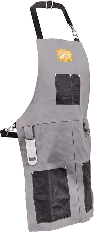 Oklahoma Joe's® Premium Smoking Apron, Gray - 9976646R06 - Image 1