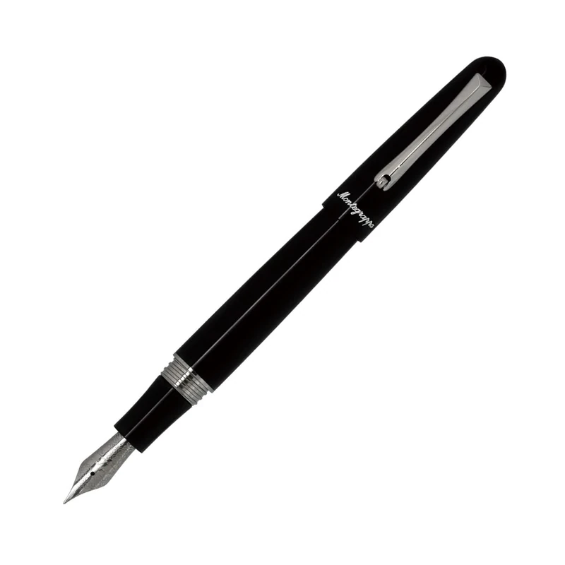 Montegrappa Elmo 01 Fountain Pen Black - Image 1