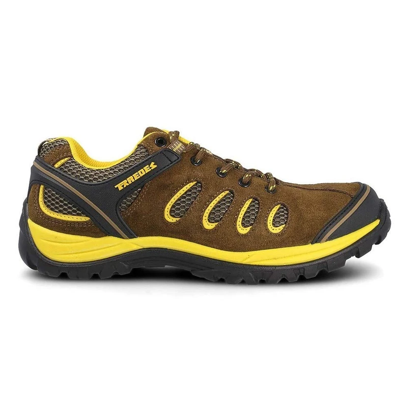 Walls 1 Radio Shoe, Safety, Protection, Cord, Comfort, Brown/Yellow