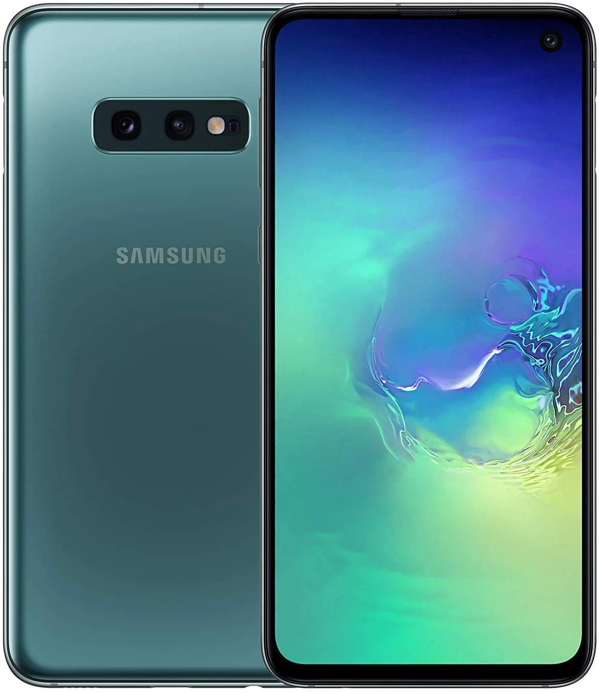 Samsung Galaxy S10e 128 GB Hybrid-SIM Android Smartphone - Green, (UK Version)