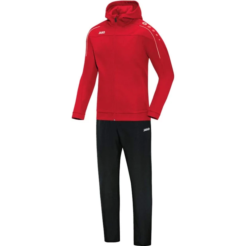 JAKO Classico M9650 Women's Tracksuit with Hood Red 42