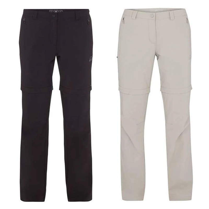 Mckinley Malik Zip-off Pants - Grey, Size 42