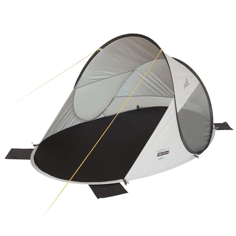 High Peak Unisex – Adult Calobra 80 Beach Shelters, Aluminium, Dark Grey, 200 x 120 x 90 cm