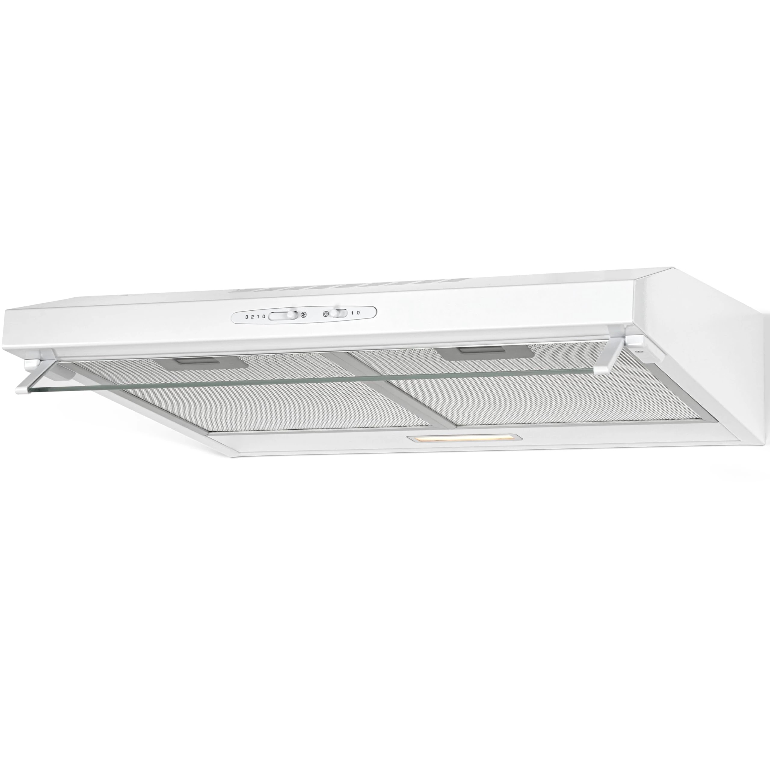 Bomann® DU 623.3 Cooker Hood 60 cm Base | Recirculation and Exhaust Air | Includes Filter and Mounting Material | Energy Class C | LED Lighting | Extractor Hood 205 m³/h Extractor Hood | 3 Levels | DU