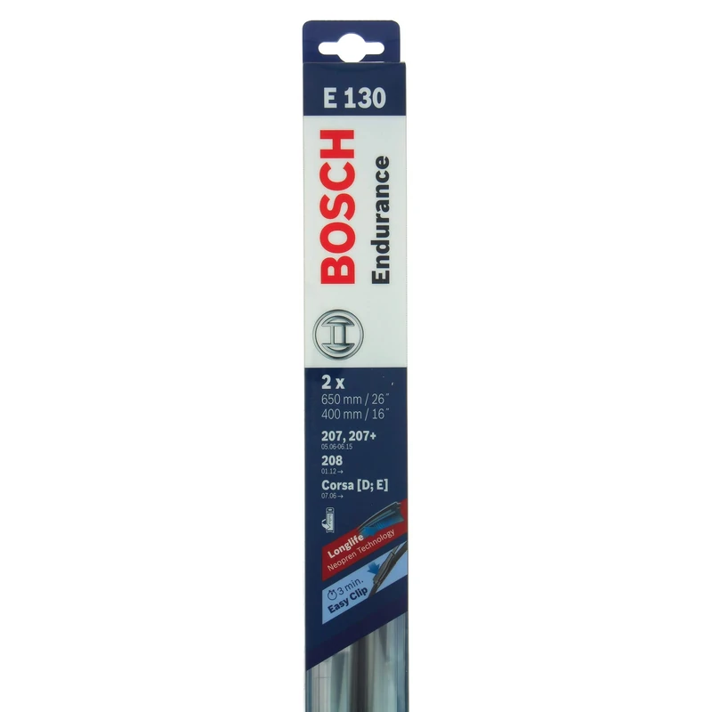 BOSCH 647830 Set of 2 Flat Wiper Blades