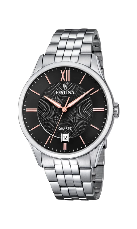 Festina Stahlband klassisch F20425/6 Mens Wristwatch