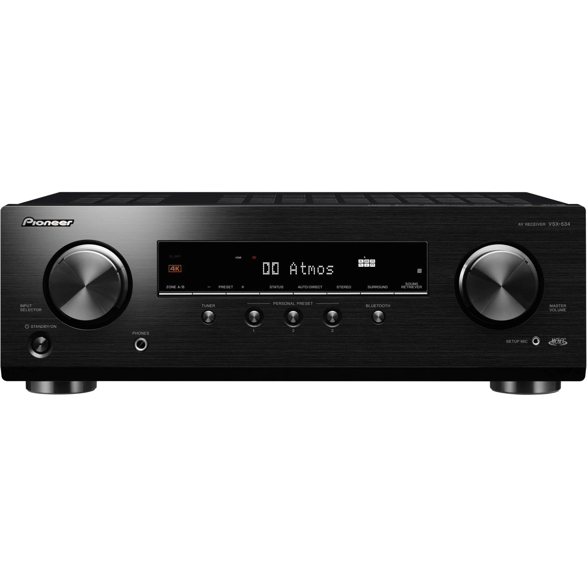 Pioneer VSX-534 5.1 canaux Surround Compatibilité 3D Noir