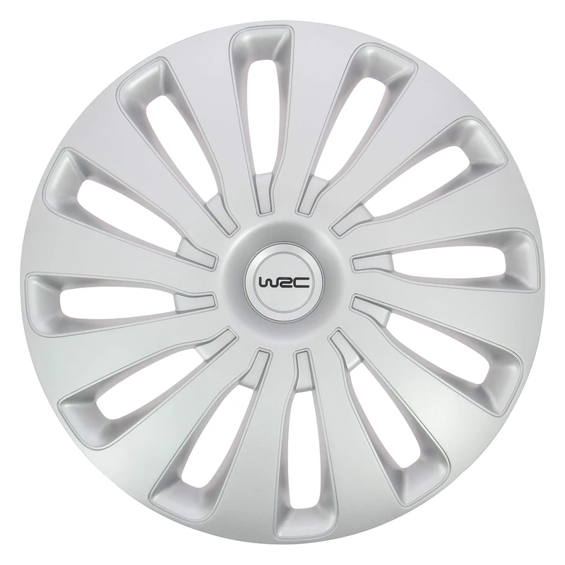WRC SEPANG 007586 4 Hubcaps 16 Inch Metallic Grey
