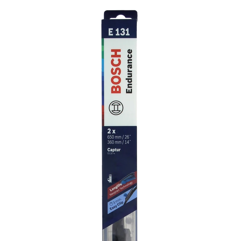 BOSCH 647831 Set of 2 Flat Wiper Blades