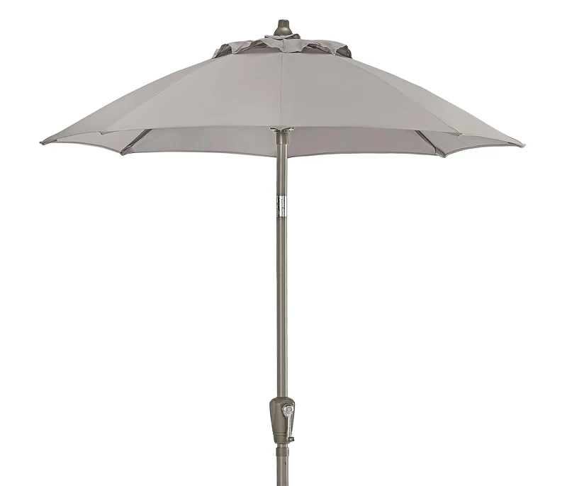 Dehner Kos Parasol Diameter 150 cm Height 223 cm Aluminium/Polyester Turquoise - Image 1