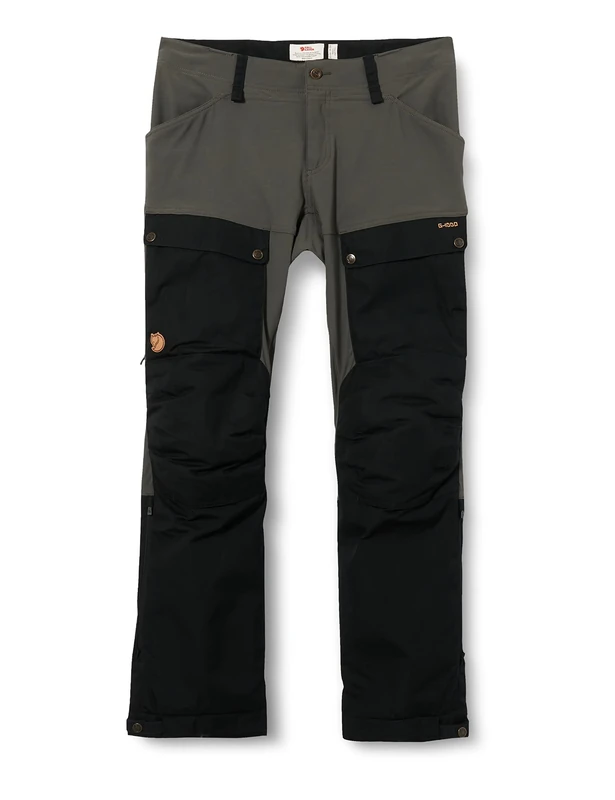 Fjällräven F89898S-550-018 Keb Trousers, Women, Short, Black/Stone Grey, 32