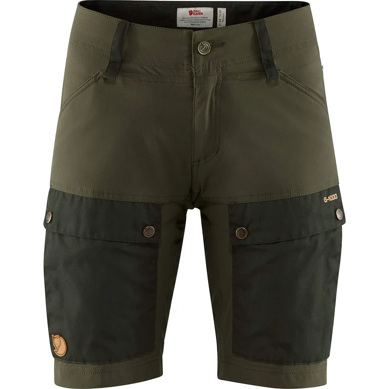 FJALLRAVEN F89853-662-625 Keb Shorts W Deep Forest-Laurel Green 46