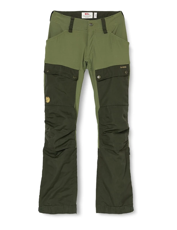 FJALLRAVEN 89852S-662-625 Keb Trousers Curved W Short Pants Women's Deep Forest-laurel Green Size 32