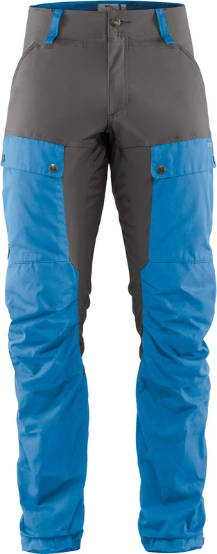Fjällräven F85656R-525-018 Keb Trousers, Men, Regular, UN, Blue/Stone Grey, 44