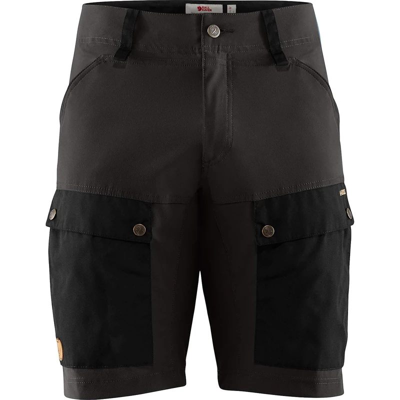 Fjallraven 80809-550-018 Keb Shorts M Shorts Men's Black-Stone Grey Size 60