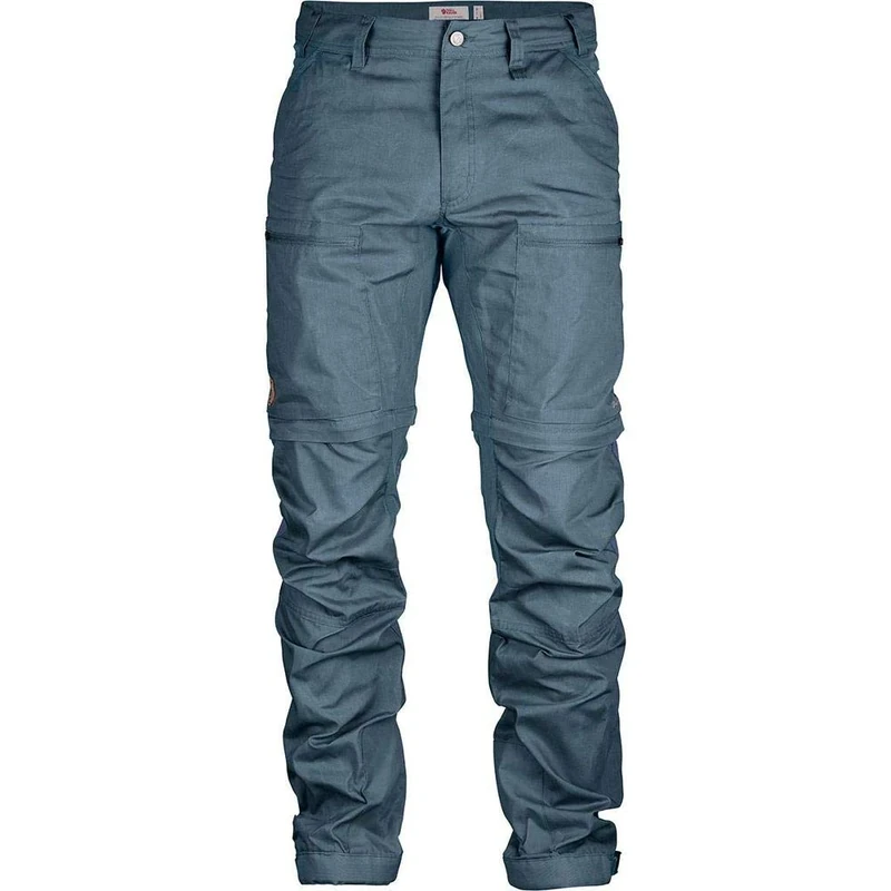 Fjällräven F81535R-042 Abisko Lite Trekking Zip-Off Trousers, Men, Regular, Dusk, 44 - Image 1