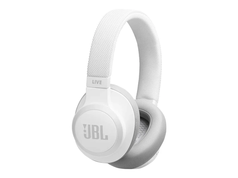 JBL Live 650BT – Headphones (Wireless, Headband, Binaural, 16 – 20000 Hz, 32 Ω, White)