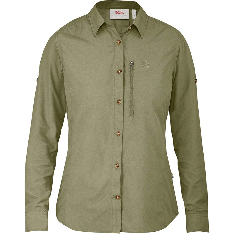 FJALLRAVEN F89599-235 Abisko Hike Shirt LS W Savanna L