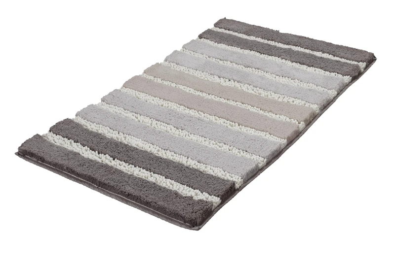 Kleine Wolke Phoenix Bath Mat 70 x 120 cm Silver Grey