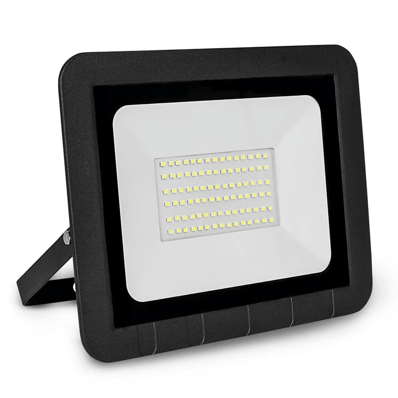 Matel Flat LED Projector Black 50w. Fria