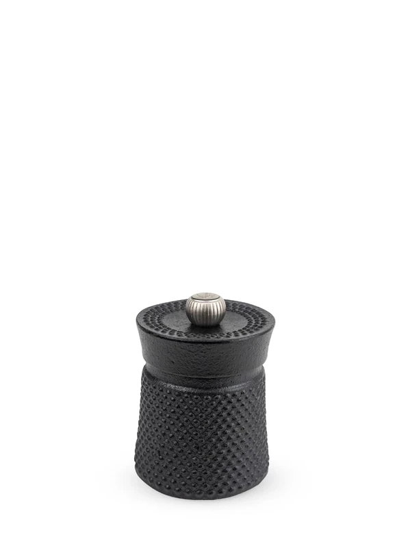 PEUGEOT - Bali 8 cm Pepper Mill - Classic Grind System - Cast Iron - Lifetime Guaranteed Mechanism - Made in France - Black Colour