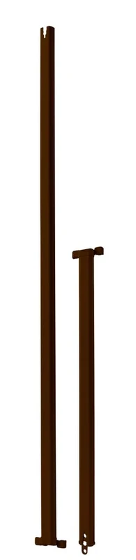 ABUS Rod Set FOS/FSA - Bolt Bars for Window Locks FOS550/A, FOS650/A and FSA3550 - 150 cm Long - 71246 - Set of 2 - Silver