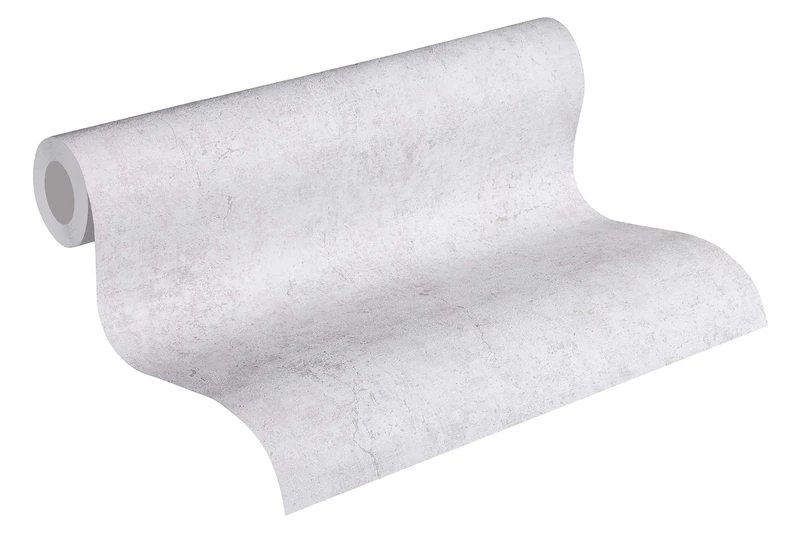 Plain Wallpaper Elements A.S. Création Non-Woven 10.05 m x 0.53 m Grey Made in Germany 369114 36911-4