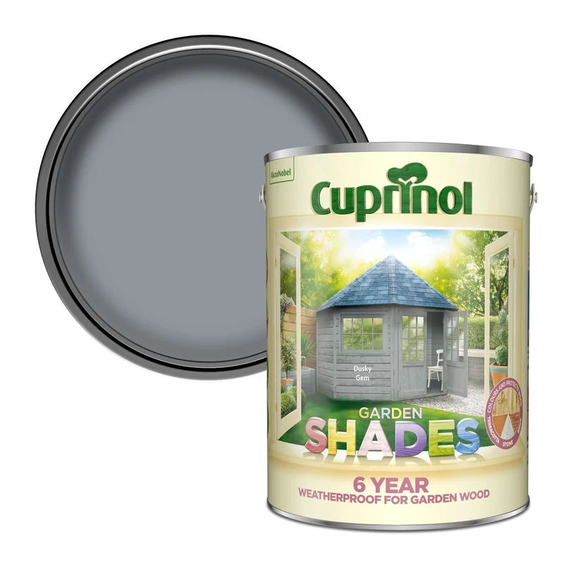 Cuprinol 5317080 Garden Shades Exterior Woodcare, Dusky Gem