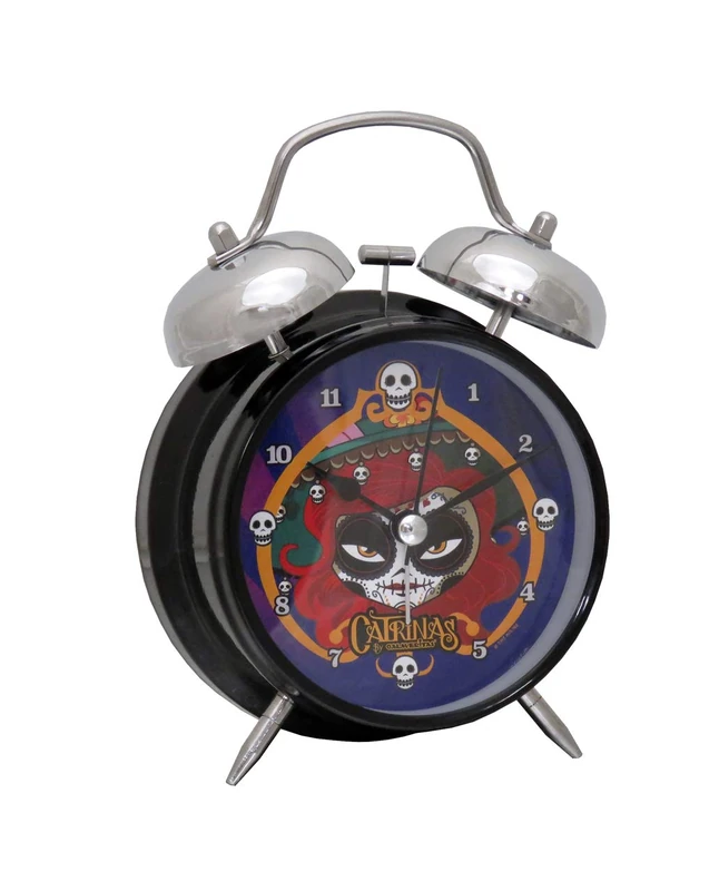 CYP Catrinas Metal Alarm Clock - Mariola Multicolour RD-02-CT