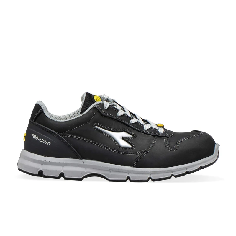 UTILITY DIADORA - Run High S3 SRC ESD, Unisex Work Shoes - Adult, Black, 3 UK