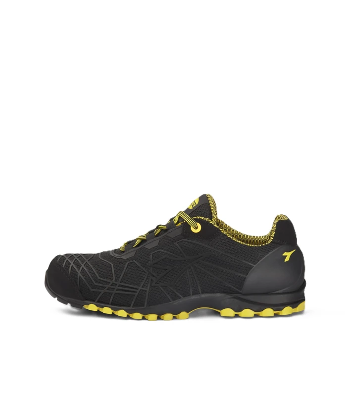 Utility Diadora Beat II Text Low S1P HRO SRC Work Shoes, Unisex, EU 39 - UK 6 Nero