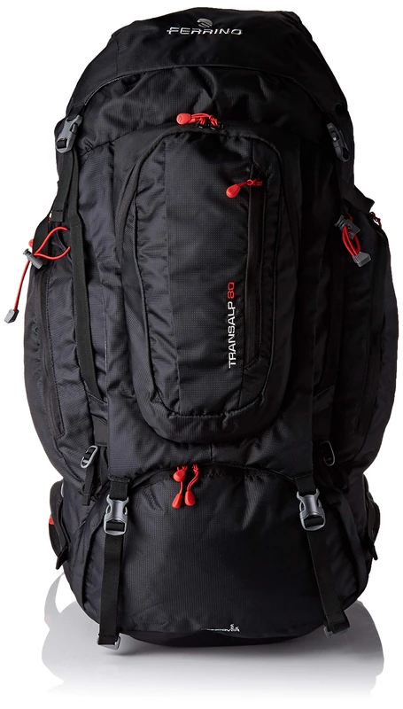 Ferrino Transalp 80 Trekking Backpack 80 L, Dark Grey - Image 1