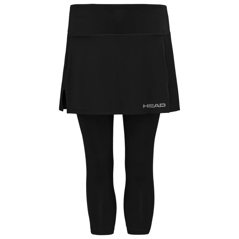 HEAD Club 3/4 Tights Skort Womens Tights - Black, x Small