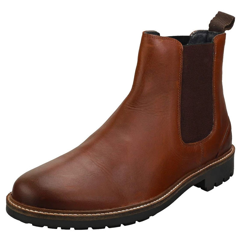 Chatham Men's Chirk Chelsea Boots, Brown (Dark Tan 001), 6 UK