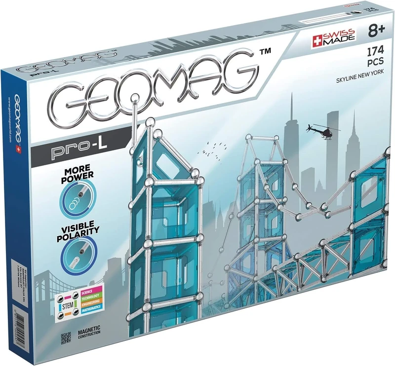 Geomag 27 Classic Building Set, Multicolor, 174 Pièces