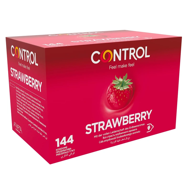 CONTROL Professional Strawberry Control Condoms 144 Units, 0.51 kg 8411134137265