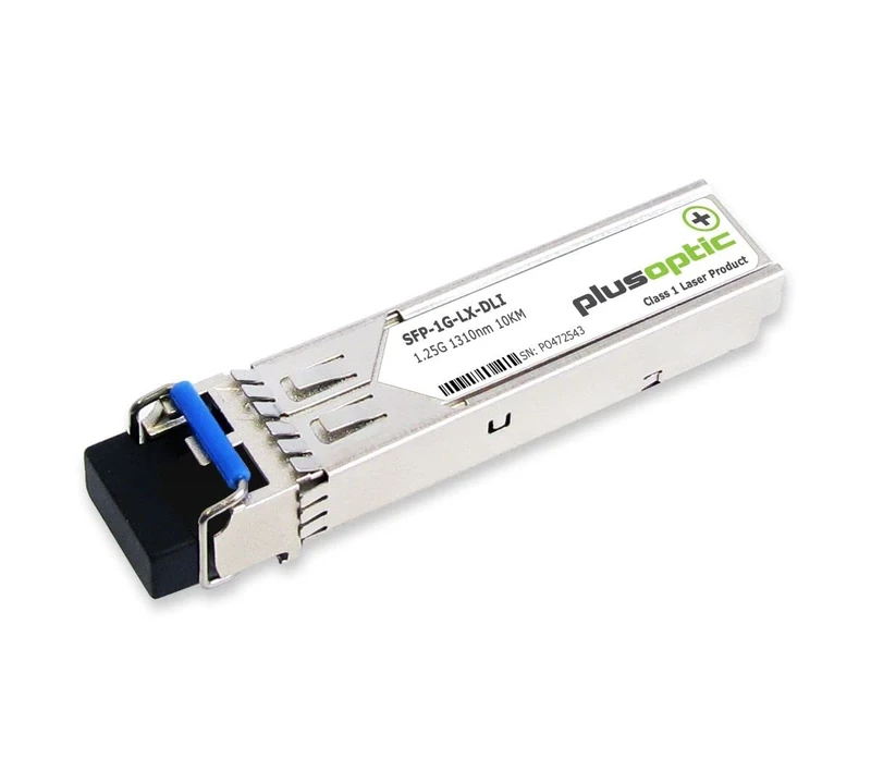 Plusoptic SFP-10G-LR-DLI 10000Mbit/s SFP+ 1310nm Fiber Optic Network Transmitter Module (Fiber Optic 10000Mbps, SFP+, LC, LR, 10000m)