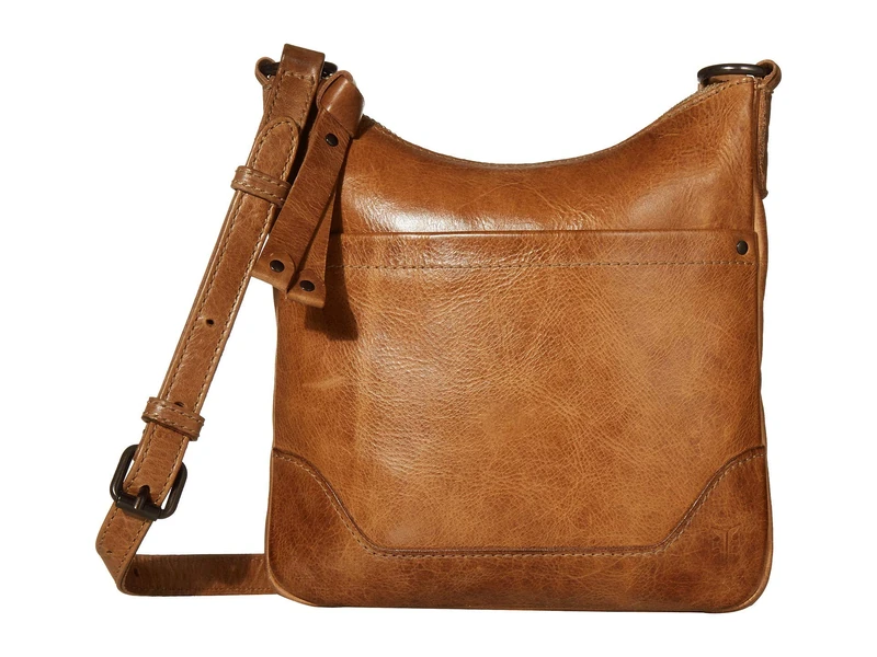 FRYE Women's Melissa Swing Pack Zip Crossbody Bag Cross Body, Beige, One Size