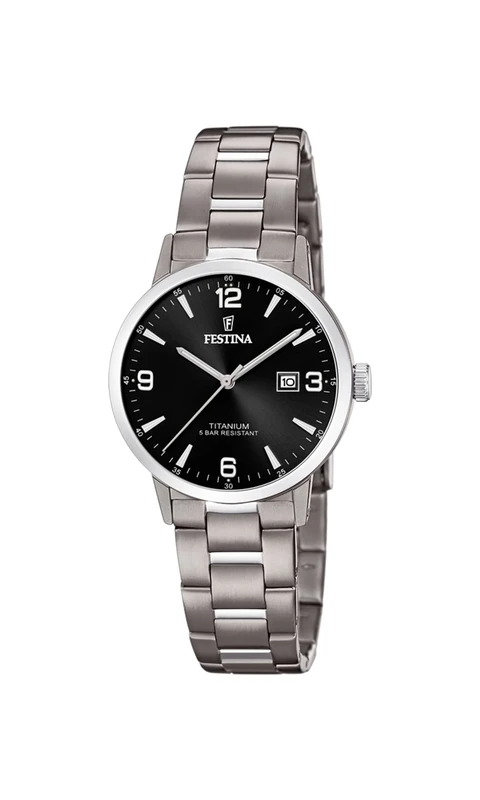 FESTINA Analog Festine Model Titanium Date F20436/3 Brand
