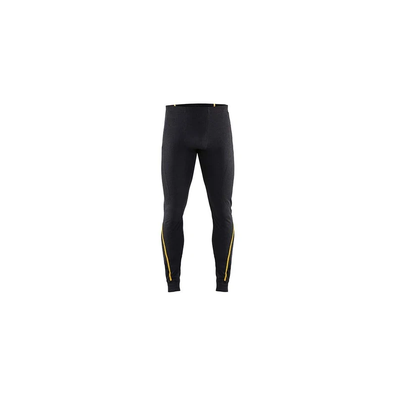 Blaklader 188910759900M Flame Retardant Long Underwear, 78% Merino Wool, Black, Size M